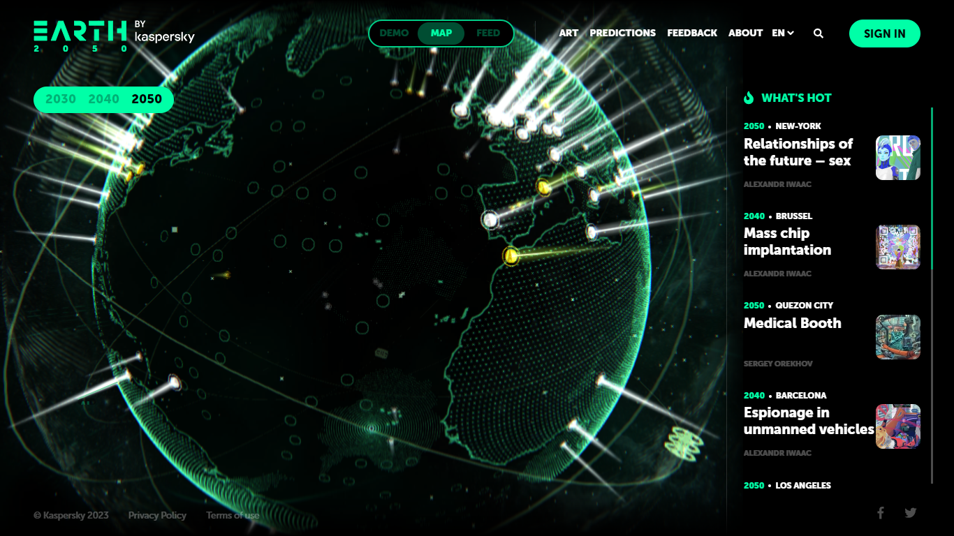 Homepage 2050.earth Homepage 2050.earth